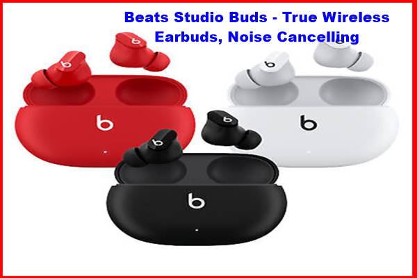 Beats Studio Buds - True Wireless Earbuds, Noise Cancelling