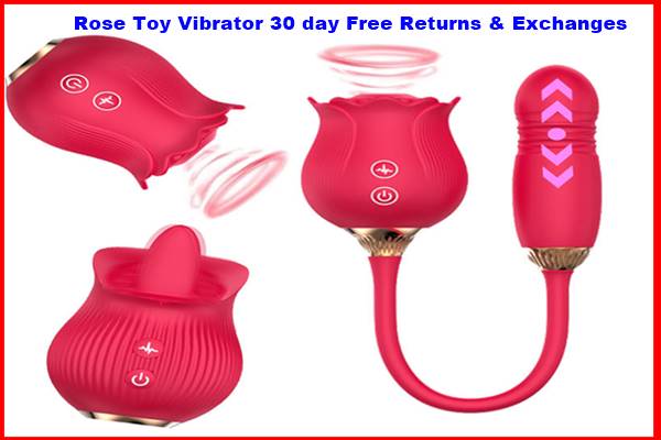 Rose Toy Vibrator 30 day Free Returns & Exchanges