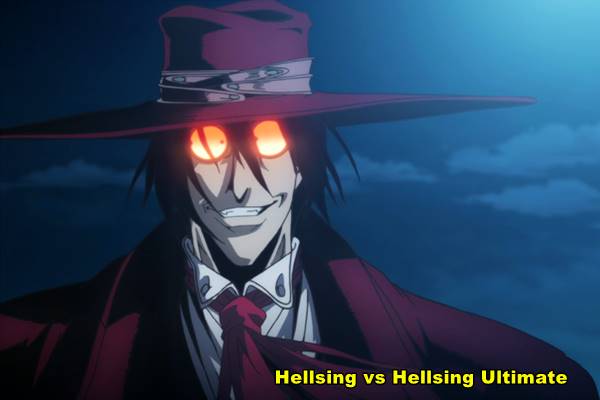 Hellsing vs Hellsing Ultimate